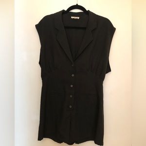Cope Black Romper | L